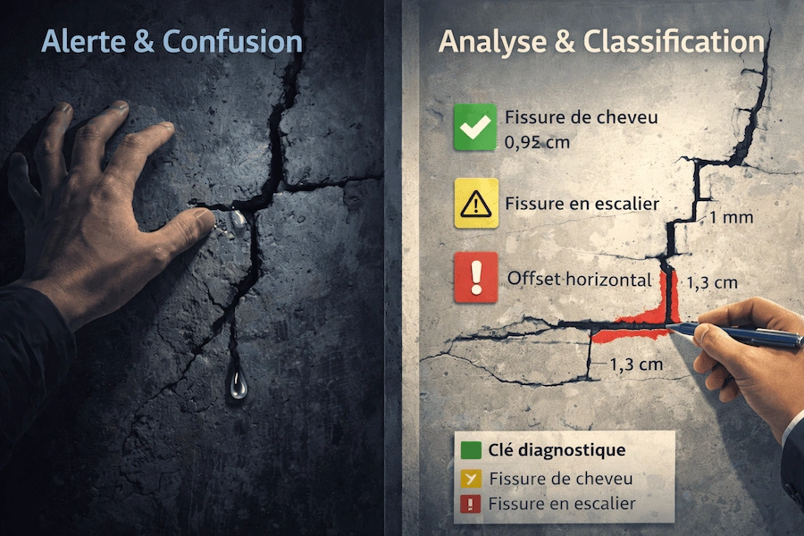Guide des fissures de fondation à Montréal