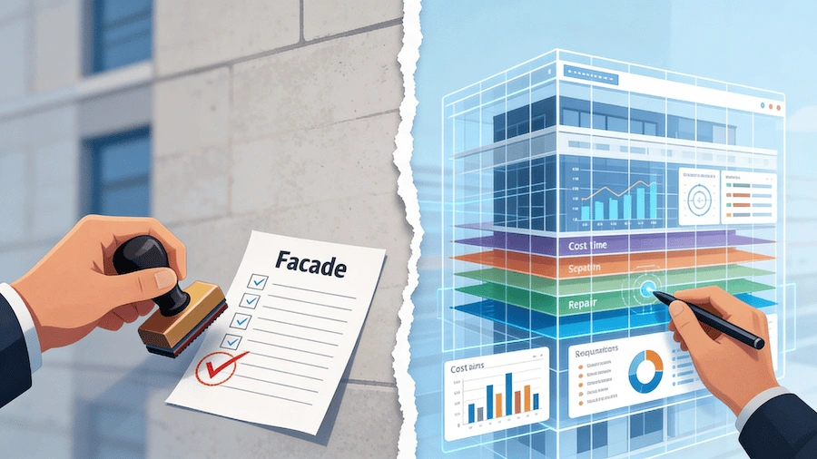 Tirer une valeur stratégique de votre inspection obligatoire des façades de bâtiment